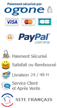 Paiement Sécurisé et Produits en Stock livré en 48h