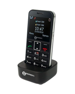 Geemarc - CL8300 téléphone portable grosses touches pour sénior malvoyant et malentendant