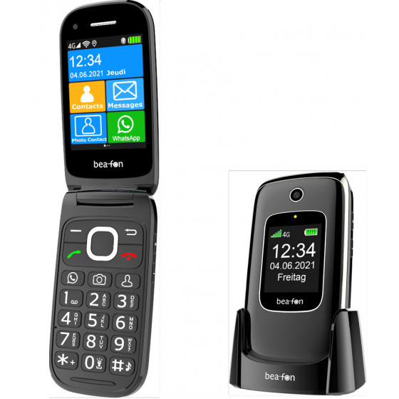 Téléphones Senior à clapet beafon SL880 Touch 4G